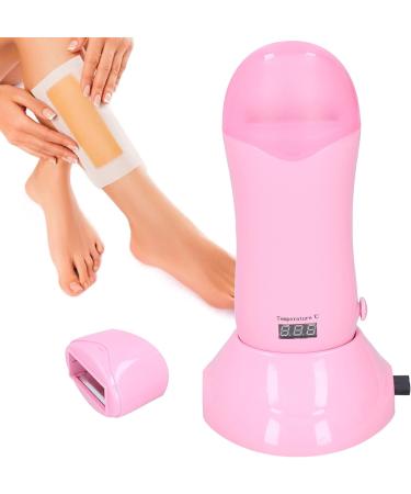 Yuyte Pink Wax Warmer Set - Roll-On Warm Wax & Pads for Hair Removal Perfect for Smooth Skin on Hands Feet Elbows & Armpits - Buy Online on GoSupps.com
