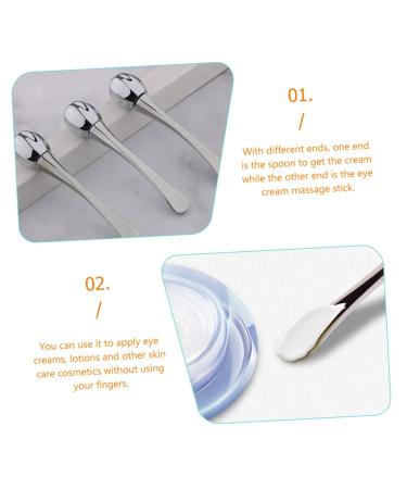 Minkissy Eye Cream Massage Stick | Zinc Alloy Facial Spatula & Roller for Dark Circles | Skincare & Beauty Tool | International Shipping - Buy Online on GoSupps.com