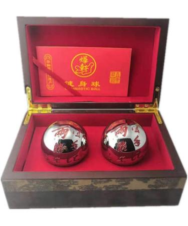 Dixinla Baoding Fitness Ball Baoding Iron Ball Cloisonne Carved Poetry Health Care Handball Fitness Ball Old Gift Chinese Ball - Buy Online on GoSupps.com