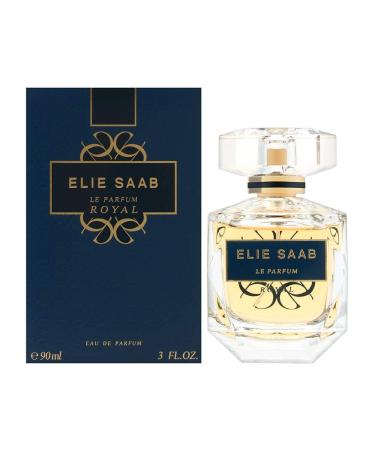 Elie Saab Le Parfum Royal for Women Eau De Parfume Spray 3.0 Ounces Floral Rose Sandalwood Vanilla 3 Count (Pack of 1)