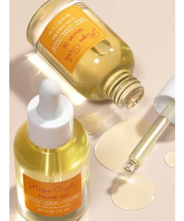 Rizos Curls Nourish Oil - 1 fl oz | Hair, Scalp & Body Treatment - Buy Online on GoSupps.com