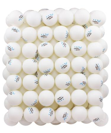 MAPOL 100 Pack White 3-Star Table Tennis Balls Advanced Training Ping Pong Ball