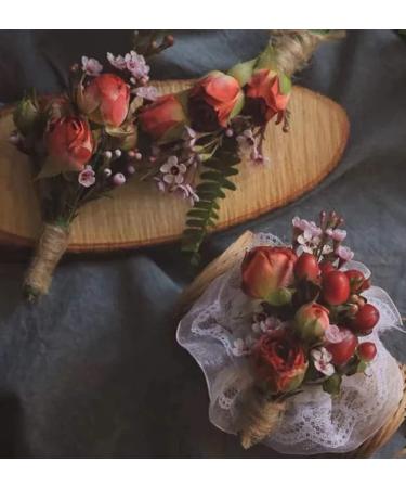 Sovenny 12 Piece Elastic Pearl Wrist Corsage Bands for Wedding Prom - White Wristlets - Buy Online on GoSupps.com