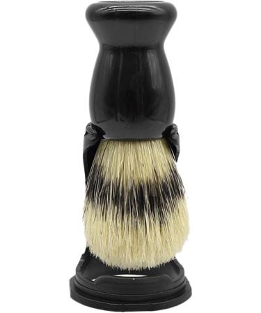 Buy TsoLay 2X Soft Pig Bristle Beard Brush & Comb Kit - Barber Shaving Tool for Men with Stand Holder - International Shipping Available - Buy Online on GoSupps.com