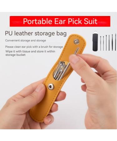 Latuzio Ear Cleaner Latuzio Ear-Wax Cleaner Tool Set Ear Wax Removal Kit Latuzio Ear Wax (Pink) - Buy Online on GoSupps.com