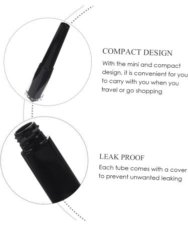 Beavorty Mascara Bottles Empty 15 Pcs Empty Eyeliner Bottle Eyelash Liquid Tube Make-up Liquid Containers Filling Mascara Tube Blackx3pcs 11x1.6cmx3pcs - Buy Online on GoSupps.com