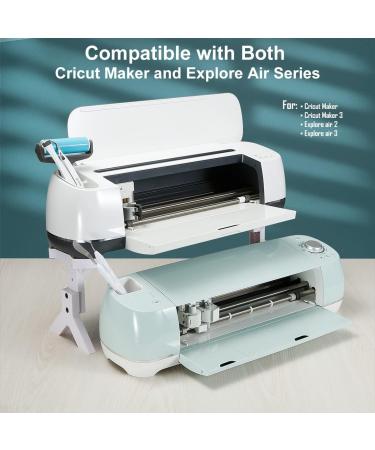 Adjustable Stand for Cricut Maker/Explore Air - Extra Legs, Vinyl Roll Holder, Organizer for Cricut Machine - Buy Online on GoSupps.com