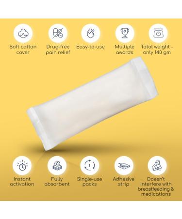 First Days Cooling Postpartum Kit - Supernate 20-Minute Cold Pads for Safe Recovery | Soft Cotton Disposable Comfort - Buy Online on GoSupps.com