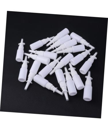 FRCOLOR 20pcs Amber Glass Spray Bottles - 10ml Travel Containers for Liquids - Nasal Spray, Cleaning Solutions, Plant Terrarium - Small Empty Bottle Kit with 2 White Nasal Saline Bottles - Buy Online on GoSupps.com