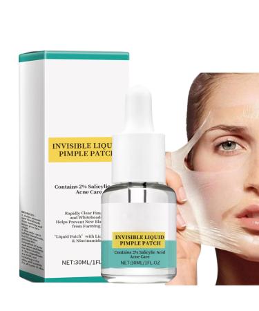 Acne Patches - Acne Treatment - Dark Spot Remover for Face - Liquid Pimple Patch - Spot Cream - 2% Salicylic Acid Acne Care - Face Saver Gel - Gentle Spot Gel Face Spot Treatment