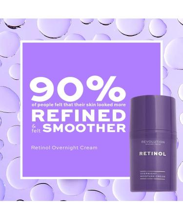 Revolution Skincare London Retinol Overnight Face Cream - 50ml, Vegan & Cruelty-Free - Buy Online on GoSupps.com