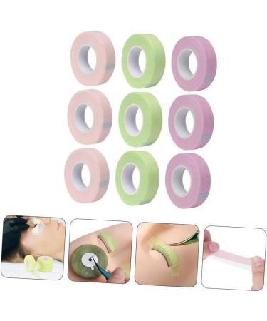 Angoily 36 Rolls Lash Tape Cosmetology Supplies Makeup Supplies Breathable Eyelash Tape Eyelashes Grafting Supply Pink Tape Breathable Lash Tape Eyes Non-woven Fabric Blindfold - Buy Online on GoSupps.com