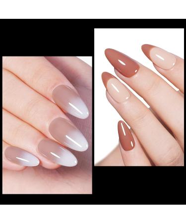 TOMICCA Short Almond Nail Tips - 360pcs Full Matte Half Cover Nails for Acrylic & Gel Extensions | DIY Nail Art Kits | 12 Sizes with Box - Buy Online on GoSupps.com