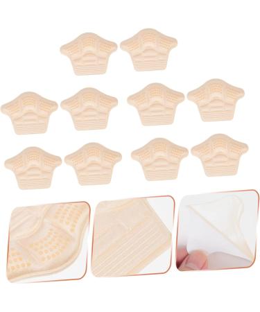 FOMIYES Anti-Wear Heel Stickers - 5 Pairs Invisible Heel Grips & Comfortable Foam Pads for High Heels - Portable & Convenient Heel Liner Supplies - Buy Online on GoSupps.com