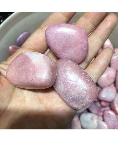 Crystal 3pcs Natural Rough Pink Stone raw Pink Crystal Stones for Home Decoration Red The Treasure ningxiao - Buy Online on GoSupps.com
