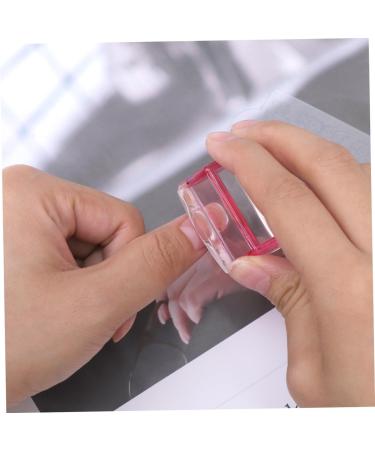 FRCOLOR Nail Art Kit Nail Kits Nail Polish Stamper Nail Art Stamping Stamper Nail Stamper Nail Art Stamp Kit Red 2 Piece Set Manicure - Buy Online on GoSupps.com