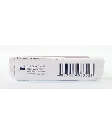 Ohropax Good Night Earplugs - Soft Silicone Noise Protection for Sleep - Individually Formable & Reusable - 8 Pieces - Buy Online on GoSupps.com