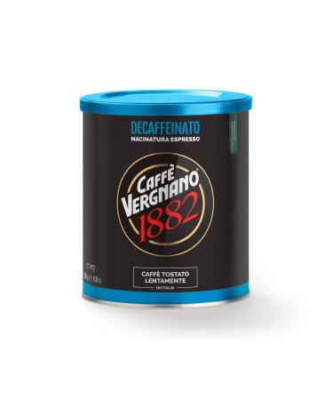 Caffè Vergnano - Café Arabica Moulu Décaféiné Boîte de 250 g