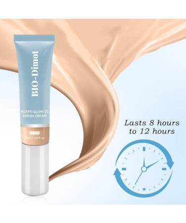 CC Cream for Older Women 2PCS CC Cream Foundation Lightweight Moisturize Natural Coverage Color Correcting Make-Up Base Foundation Travel Size Waterproof Skin Tone Adjusting -3.6 Fl Oz Medium - Buy Online on GoSupps.com