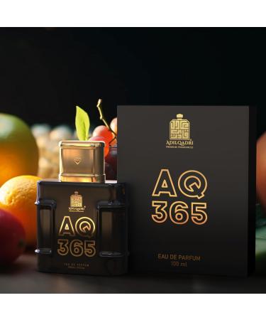 Adil.Qadri's AQ 365 Perfume for Men & Women | Long-Lasting French & Fruity Eau De Parfum | Invigorating Citrus Aquatic & Floral Fragrance with Raspberry Lemon Jasmine Amber Musk | 100ml - Buy Online on GoSupps.com