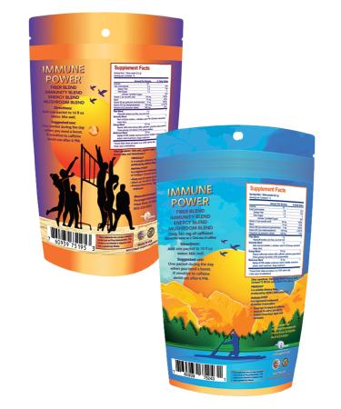 Pro Vibe - Super Punch/Blood Orange Powdered Healthy Energy Drink Mix Pack - 2 Different Flavors - 15 Easy Pour Stick Packs Each - Buy Online on GoSupps.com