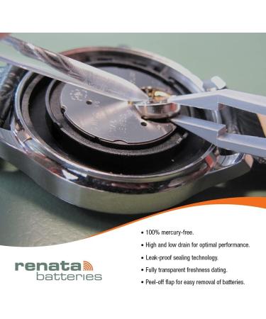Renata 377 Silver Oxide Batteries - 5 Pack | Long-Lasting Power for Your Devices - International Shipping Available - Buy Online on GoSupps.com