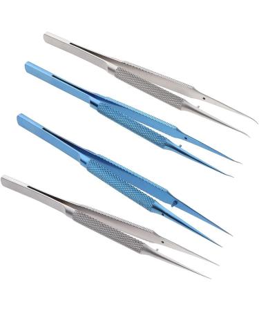 Jojomi Surgical Tweezers for Hair - Precision Curved Titanium Alloy Tweezers for Hair Removal (Non-Magnetic) - Buy Online on GoSupps.com