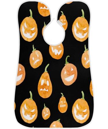 Beard Bib Apron for Men - Non-Stick Waterproof Hair Catcher for Shaving & Trimming | Ideal Grooming Cape & Halloween Pumpkin Painting Accessory - Buy Online on GoSupps.com