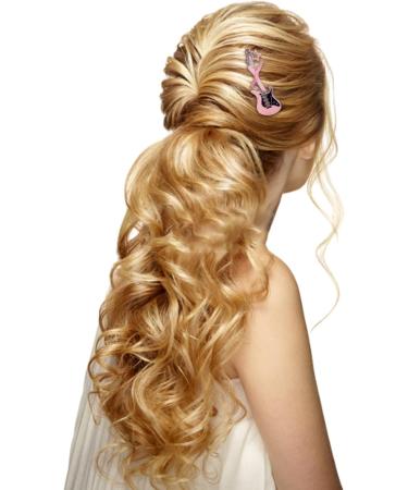 Muloo Sweet Cool Guitar Star Charm Hair Clips for Women Cute Harajuku Pentagrams Bowknot Hairpin Barrettes Hair Accessories - Buy Online on GoSupps.com