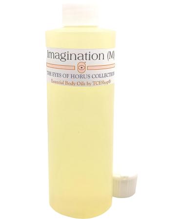 Imagination - Type LVM For Men Scented Body Oil Fragrance Flip Cap - Light Gold - 8 oz. - ID#72924 8 Fl Oz (Pack of 1)
