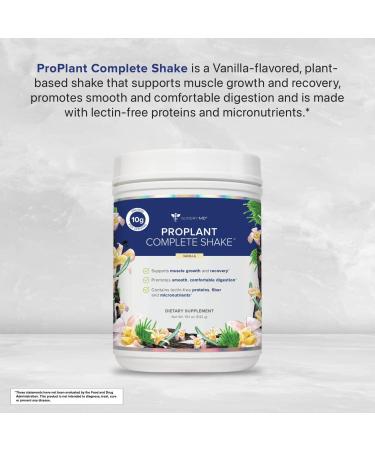 Gundry MD Pro Plant Complete Shake High-Fiber Plant Protein Blend, 20 Servings (Vanilla) - Buy Online on GoSupps.com