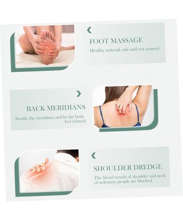 Beaupretty 8 STK Scalp Massager Comb - Electrical Snowy Curve for Soothing Relaxation & Foot Massage | International Shipping - Buy Online on GoSupps.com