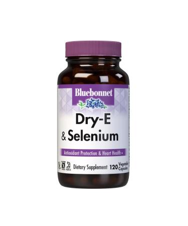 Bluebonnet Nutrition Dry E-400 IU Plus Selenium 120 Vcaps