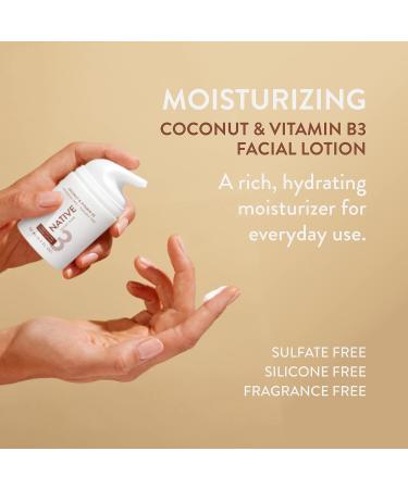 Native Coconut & Vitamin B3 Facial Moisturizer SPF 30 1.7 fl oz - Buy Online on GoSupps.com