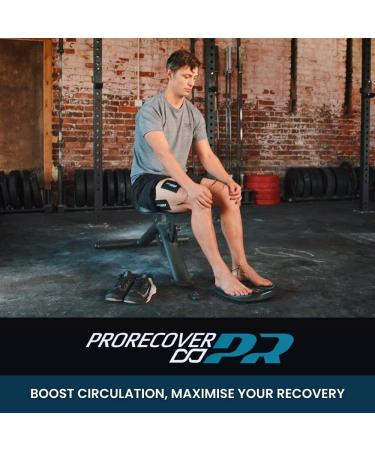 ProRecover EMS Foot Massager & Tens Machine for Pain Relief & Muscle Recovery - Circulation Blood Booster for Feet and Legs - 99 Intensity Levels & 24 Massage Patterns - Buy Online on GoSupps.com