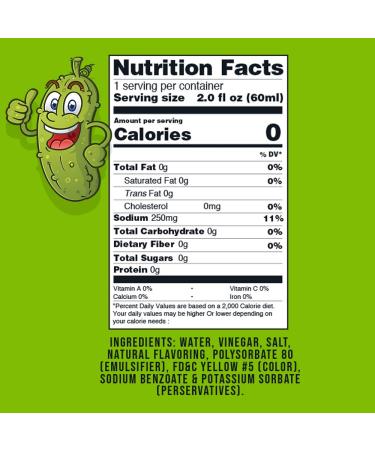 Cramp Relief Pickle Hydrate Shot - Electrolyte Replacement Pickle Juice Drink - Sugar-Free & Gluten-Free - 2 Oz-12-Pack - Buy Online on GoSupps.com
