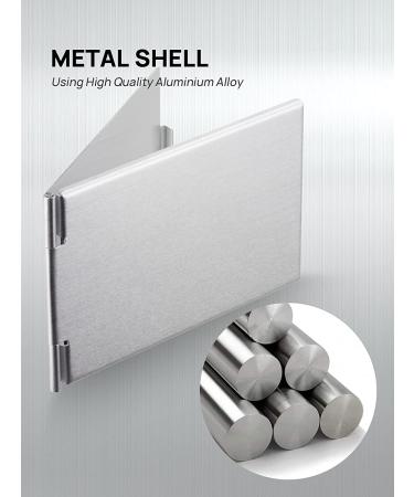 MIRRORNOVA Folding Makeup Mirror - Compact Ultra-Slim Portable Travel Size (3.3 inch) - Buy Online on GoSupps.com