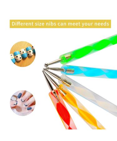 Crazy Sales Nail Art Dotting Tool 5pcs Metal Ball End Nail Pen Set - Studio, Life, Daily, Home - Buy Online on GoSupps.com