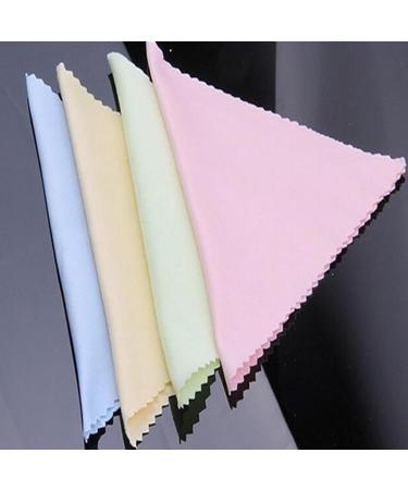 100 Pack Microfiber Cleaning Cloths for Glasses Lenses & Screens - Ultra Soft & Lint-Free (5x5 inches) - Perfect for Eyewear & Electronics - Buy Online on GoSupps.com