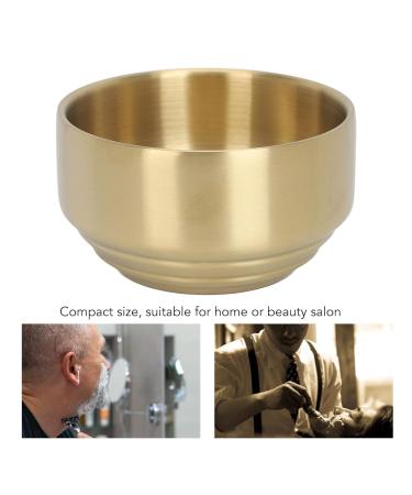 Jauarta Men's Beard Soap Dish - Ti-Plated Foaming Cream Bowl for Home & Salon | Premium Facial Cleaning Tool - Buy Online on GoSupps.com