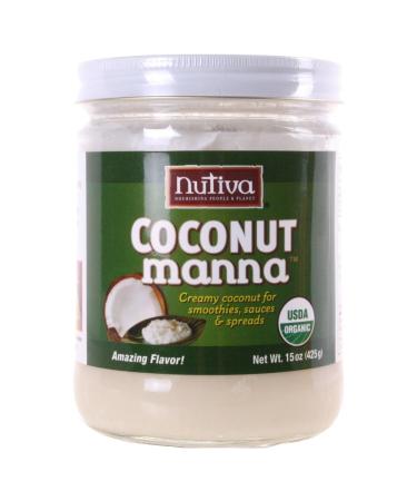 Nutiva Coconut Manna - 15 oz | Premium Organic Coconut Spread for Baking & Cooking | Buy Online Worldwide - Buy Online on GoSupps.com