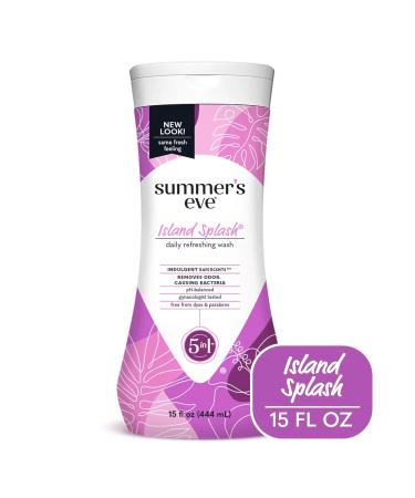 Summer's Eve Cleansing Wash for Sensitive Skin - Island Splash 15 fl oz | Gentle Intimate Care for All Skin Types - International Shipping - Buy Online on GoSupps.com
