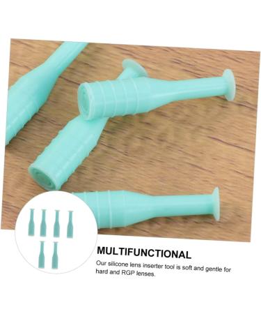 Lurrose 8-Piece Glasses Case Suction Rod Removal Tool - ABS Tweezers & Suction Holder - Green - Perfect for Easy Insertion & Removal - Buy Online on GoSupps.com