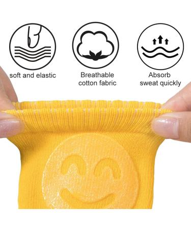 6 Pairs Baby Knee Pads - Anti-Slip Cotton Toddler Knee Protector for Crawling and Walking (Two Styles, Various Colors) - Buy Online on GoSupps.com