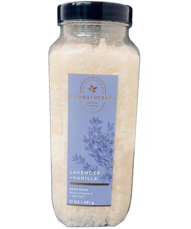 Bath & Body Aromatherapy Lavender Vanilla Bath Soak 17 oz