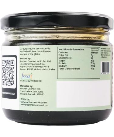 Earthen Connect Premium Basil Honey 400g No Added Sugar Supports Immunity Traceable Source Unprocessed & Unheated Glass Jar - Buy Online on GoSupps.com