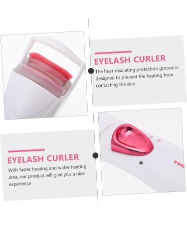 Ipetboom Heated Eyelash Curler Eyelash Curler Heated USB Eyelash Curler Mini Curler Electric Eyelash Brush Eyelash Holder Electric Eyelash Curler Hair Care Product Plastic White Make up - Buy Online on GoSupps.com