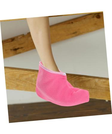 Paquet de Paraffine pour Soins des Pieds 2 Paires pais Rev tement en Cire Rose Fuchsia Bord Blanc Protection Spa Hydratation Bain de Paraffine Domicile - Buy Online on GoSupps.com