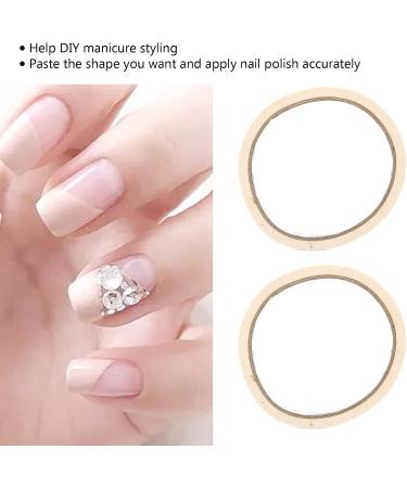 Nail Art Guide Tape 17m Length Tailorable Nail Art Adhesive Tape Adhesive for Home Use for Manicure Salons - Buy Online on GoSupps.com