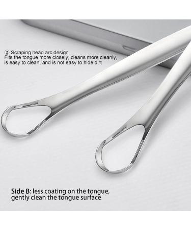 Stainless Steel Tongue Cleaner & Scraper for Kids | Best Bad Breath Solution with Tongue Brush & Gel - Buy Online on GoSupps.com